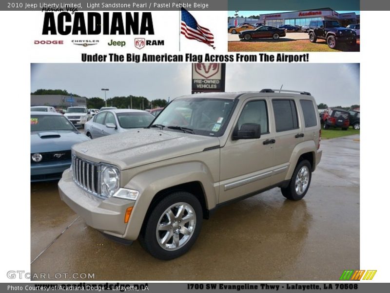 Light Sandstone Pearl / Pastel Pebble Beige 2010 Jeep Liberty Limited