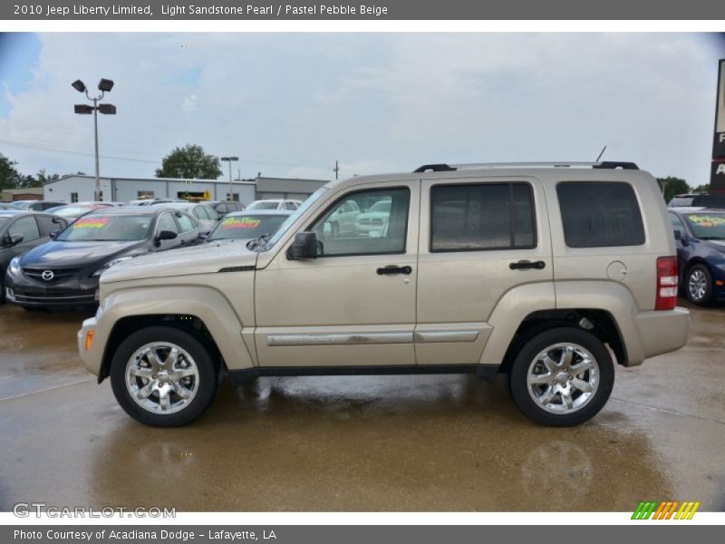 Light Sandstone Pearl / Pastel Pebble Beige 2010 Jeep Liberty Limited