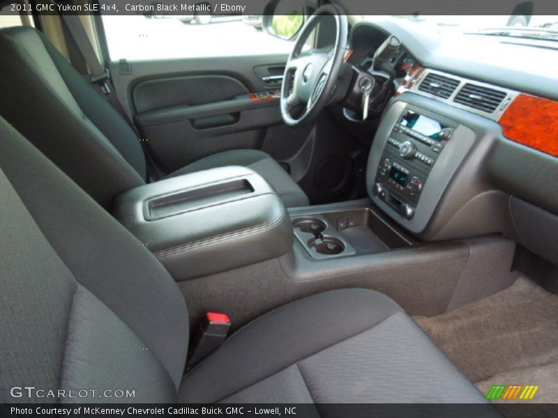 Carbon Black Metallic / Ebony 2011 GMC Yukon SLE 4x4