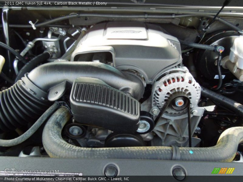 Carbon Black Metallic / Ebony 2011 GMC Yukon SLE 4x4
