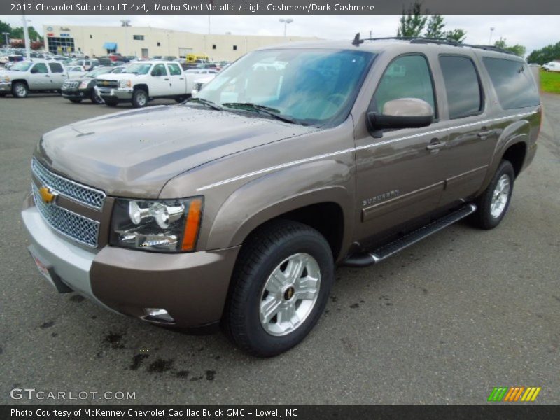 Mocha Steel Metallic / Light Cashmere/Dark Cashmere 2013 Chevrolet Suburban LT 4x4