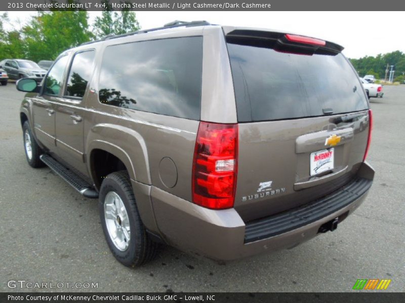 Mocha Steel Metallic / Light Cashmere/Dark Cashmere 2013 Chevrolet Suburban LT 4x4