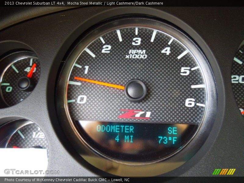 Mocha Steel Metallic / Light Cashmere/Dark Cashmere 2013 Chevrolet Suburban LT 4x4