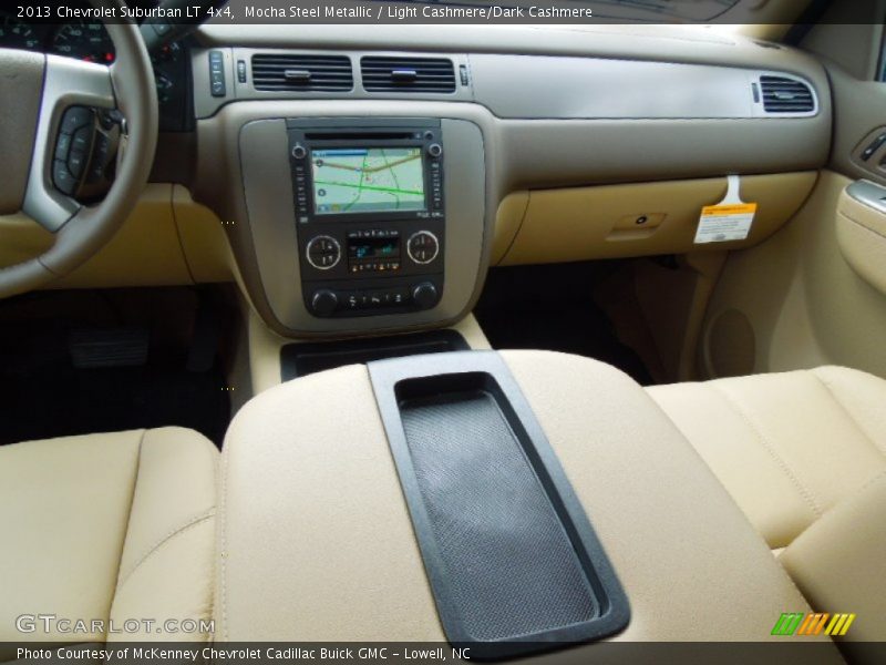 Mocha Steel Metallic / Light Cashmere/Dark Cashmere 2013 Chevrolet Suburban LT 4x4