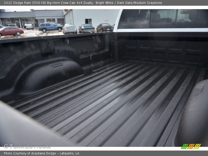 Bright White / Dark Slate/Medium Graystone 2012 Dodge Ram 3500 HD Big Horn Crew Cab 4x4 Dually
