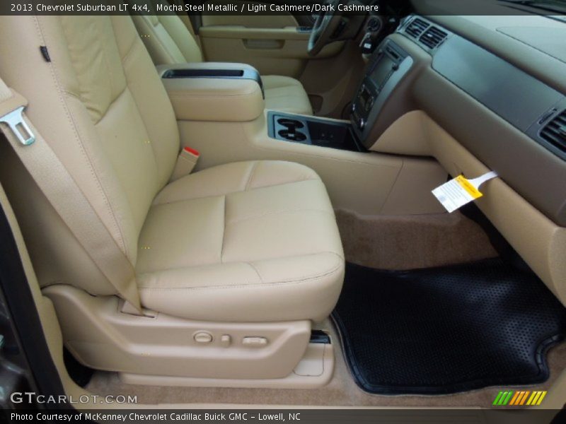 Mocha Steel Metallic / Light Cashmere/Dark Cashmere 2013 Chevrolet Suburban LT 4x4
