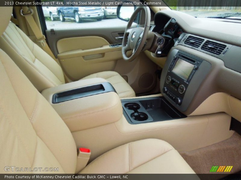 Mocha Steel Metallic / Light Cashmere/Dark Cashmere 2013 Chevrolet Suburban LT 4x4