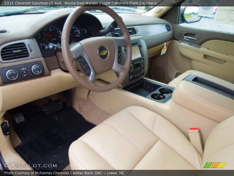 Light Cashmere/Dark Cashmere Interior - 2013 Suburban LT 4x4 