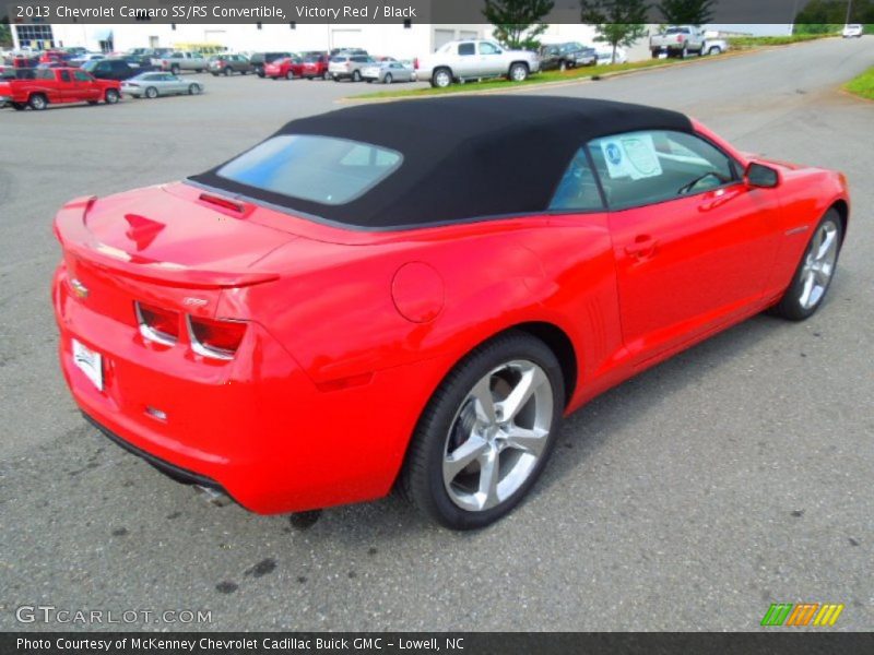 Victory Red / Black 2013 Chevrolet Camaro SS/RS Convertible