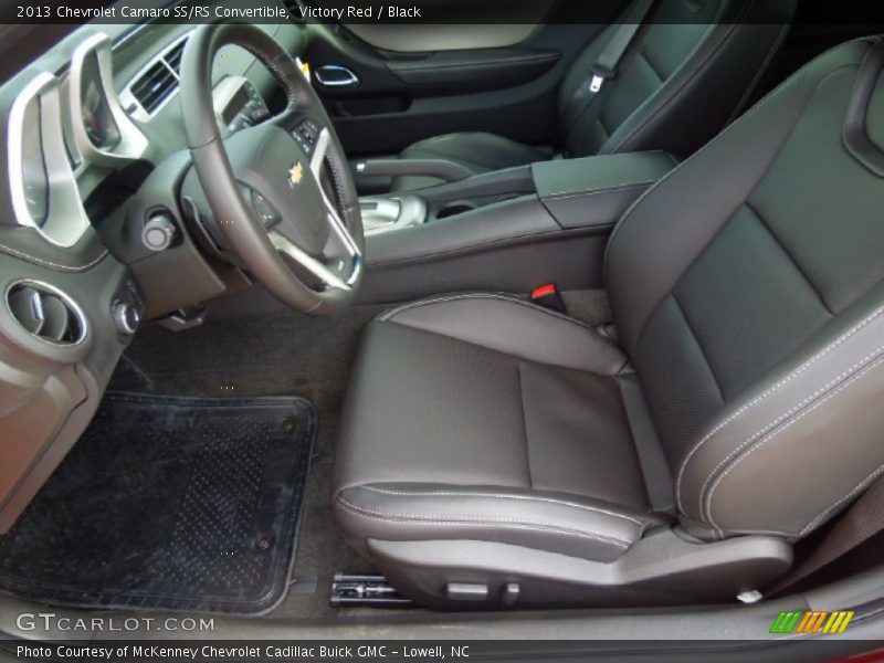  2013 Camaro SS/RS Convertible Black Interior