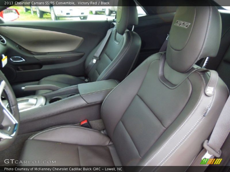 Front Seat of 2013 Camaro SS/RS Convertible