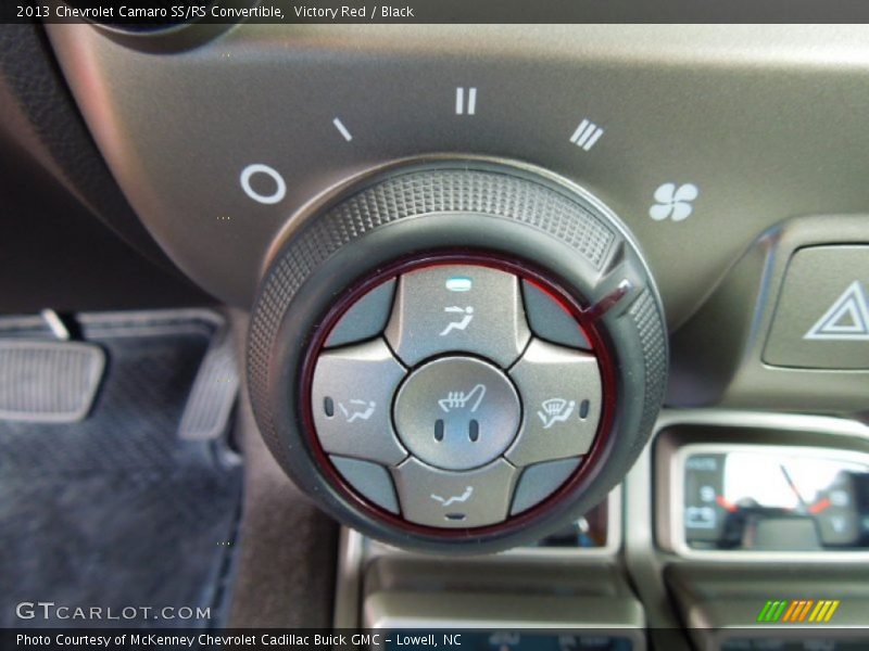 Controls of 2013 Camaro SS/RS Convertible