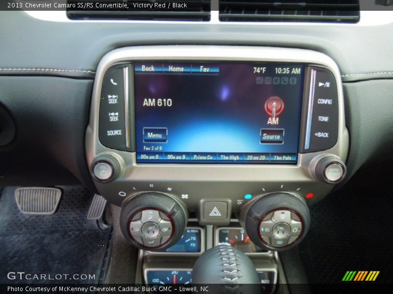 Audio System of 2013 Camaro SS/RS Convertible