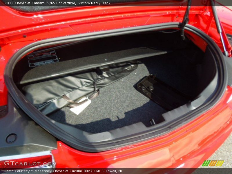  2013 Camaro SS/RS Convertible Trunk
