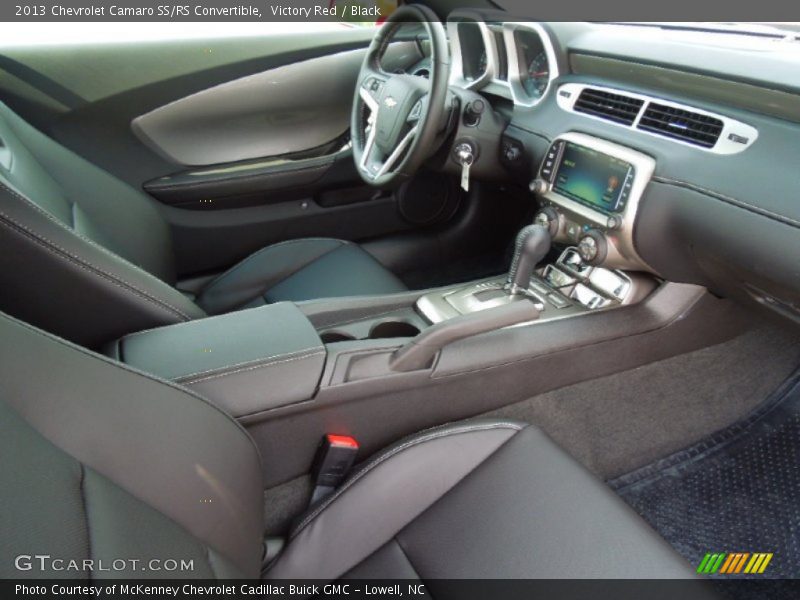  2013 Camaro SS/RS Convertible Black Interior