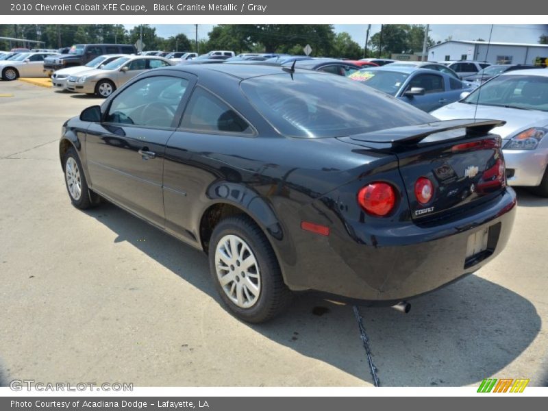 Black Granite Metallic / Gray 2010 Chevrolet Cobalt XFE Coupe