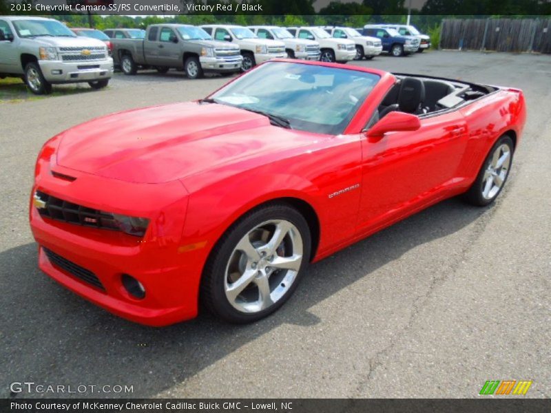 Victory Red / Black 2013 Chevrolet Camaro SS/RS Convertible