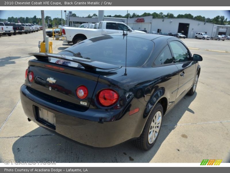 Black Granite Metallic / Gray 2010 Chevrolet Cobalt XFE Coupe