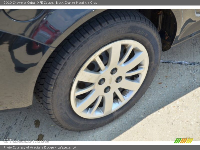 Black Granite Metallic / Gray 2010 Chevrolet Cobalt XFE Coupe