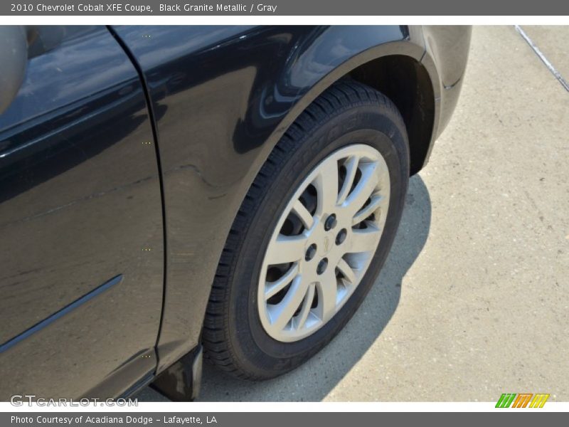Black Granite Metallic / Gray 2010 Chevrolet Cobalt XFE Coupe