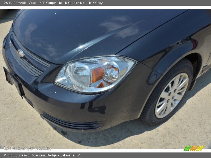 Black Granite Metallic / Gray 2010 Chevrolet Cobalt XFE Coupe