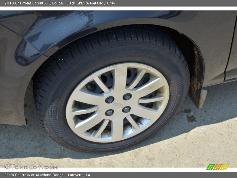 Black Granite Metallic / Gray 2010 Chevrolet Cobalt XFE Coupe