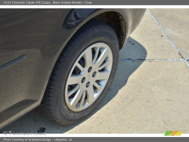 Black Granite Metallic / Gray 2010 Chevrolet Cobalt XFE Coupe