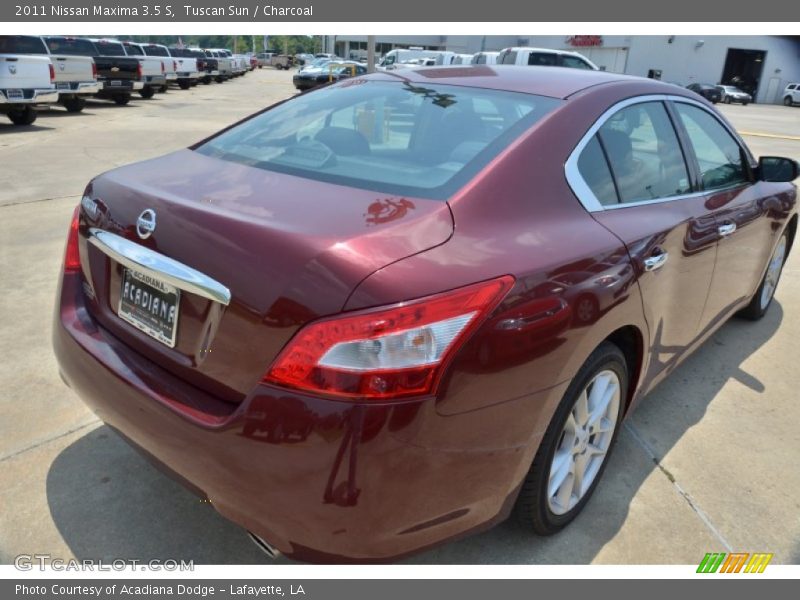 Tuscan Sun / Charcoal 2011 Nissan Maxima 3.5 S