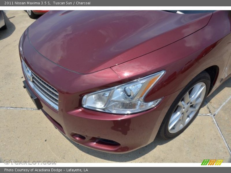 Tuscan Sun / Charcoal 2011 Nissan Maxima 3.5 S