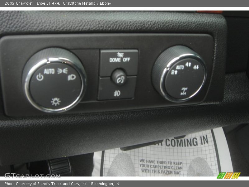 Graystone Metallic / Ebony 2009 Chevrolet Tahoe LT 4x4