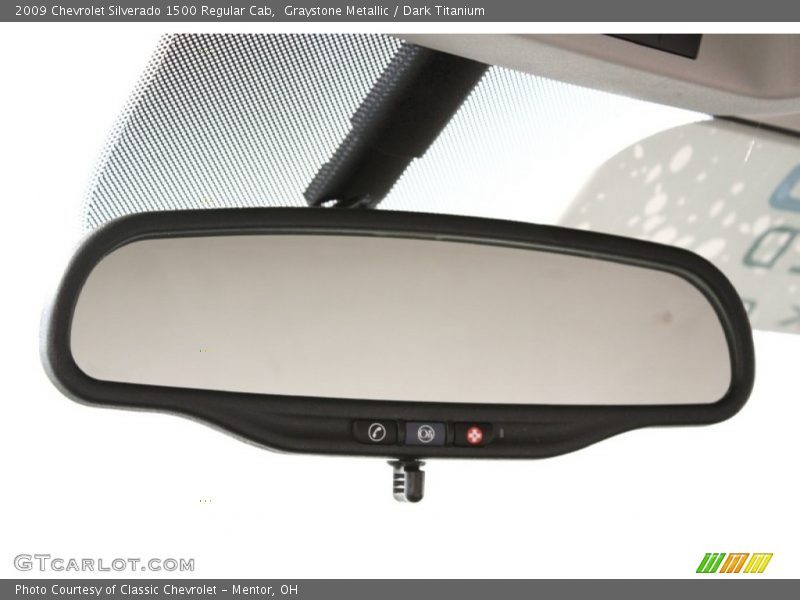 Graystone Metallic / Dark Titanium 2009 Chevrolet Silverado 1500 Regular Cab