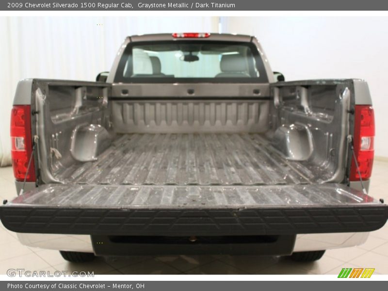 Graystone Metallic / Dark Titanium 2009 Chevrolet Silverado 1500 Regular Cab