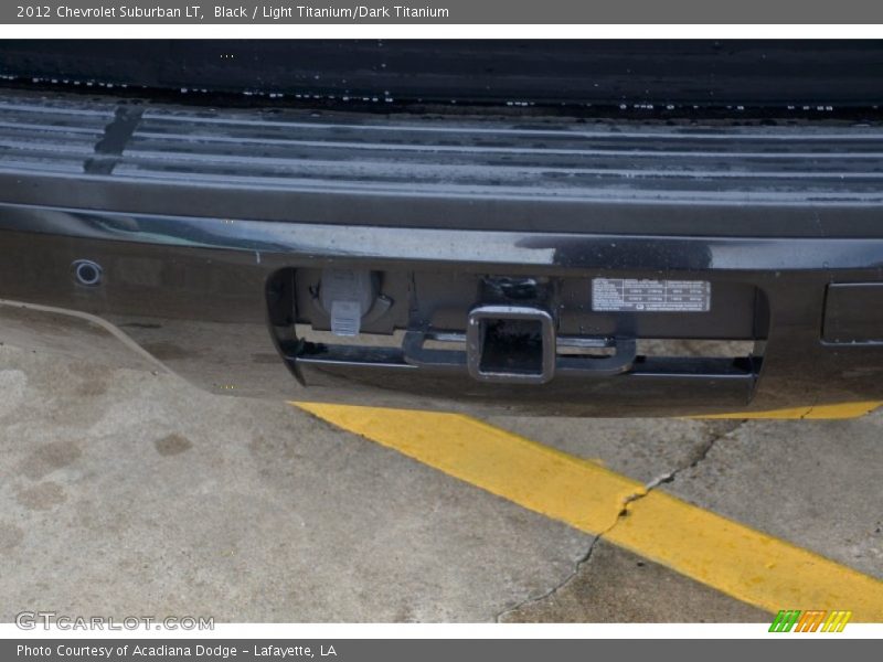 Black / Light Titanium/Dark Titanium 2012 Chevrolet Suburban LT