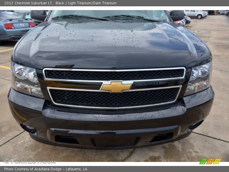 Black / Light Titanium/Dark Titanium 2012 Chevrolet Suburban LT