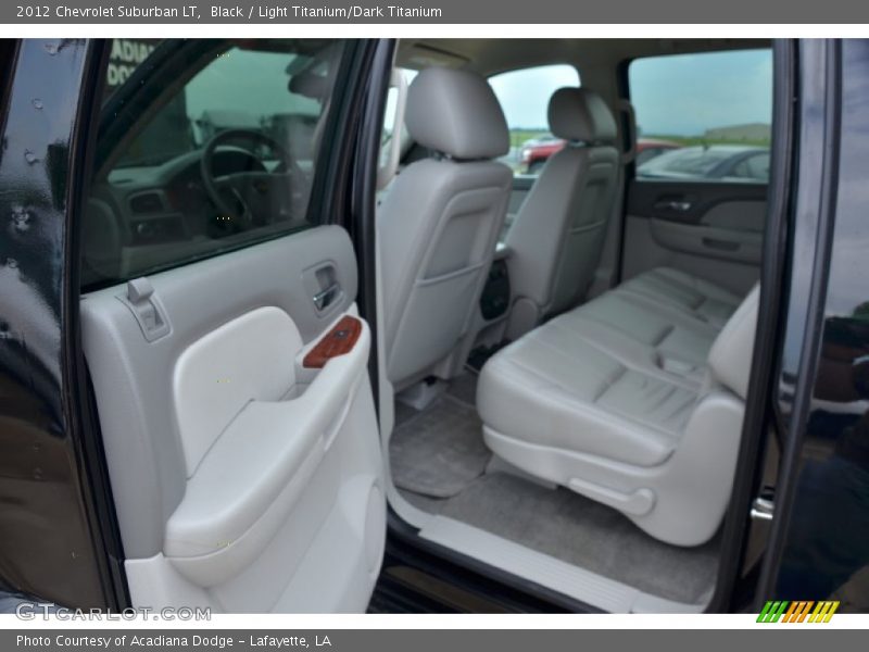 Black / Light Titanium/Dark Titanium 2012 Chevrolet Suburban LT