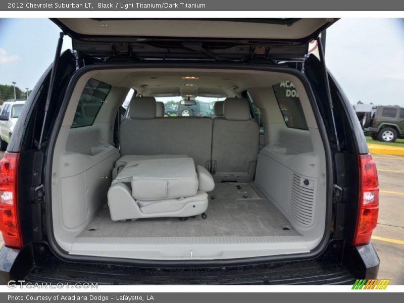 Black / Light Titanium/Dark Titanium 2012 Chevrolet Suburban LT