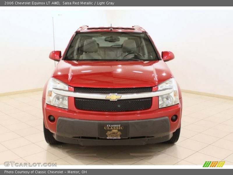 Salsa Red Metallic / Light Gray 2006 Chevrolet Equinox LT AWD