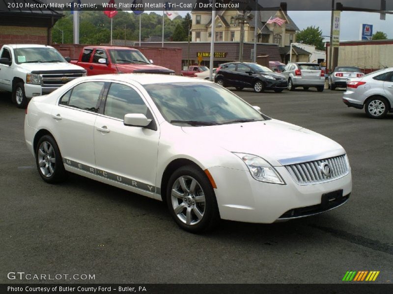  2010 Milan I4 Premier White Platinum Metallic Tri-Coat