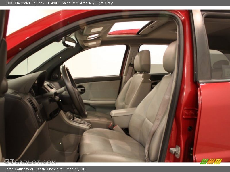Salsa Red Metallic / Light Gray 2006 Chevrolet Equinox LT AWD
