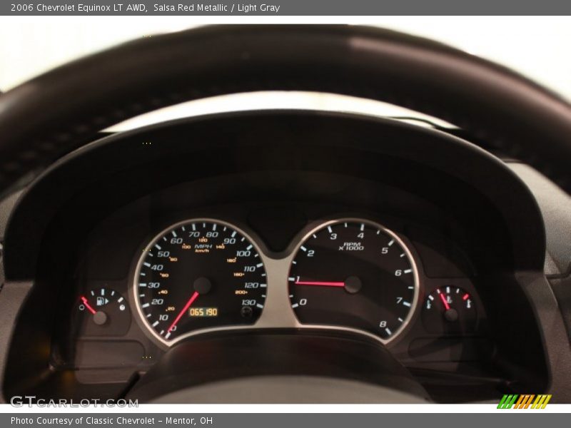 Salsa Red Metallic / Light Gray 2006 Chevrolet Equinox LT AWD