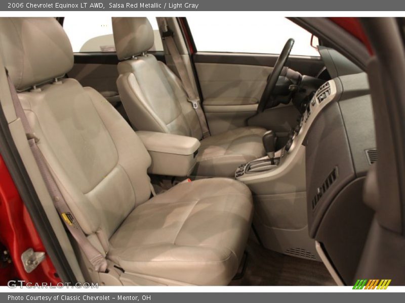 Salsa Red Metallic / Light Gray 2006 Chevrolet Equinox LT AWD