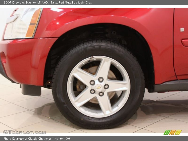 Salsa Red Metallic / Light Gray 2006 Chevrolet Equinox LT AWD