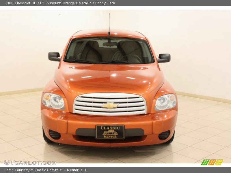 Sunburst Orange II Metallic / Ebony Black 2008 Chevrolet HHR LS