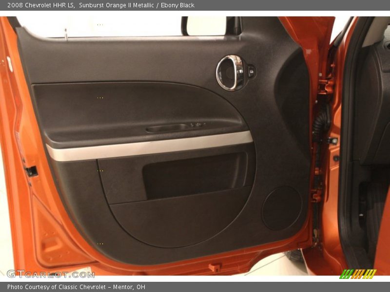 Sunburst Orange II Metallic / Ebony Black 2008 Chevrolet HHR LS