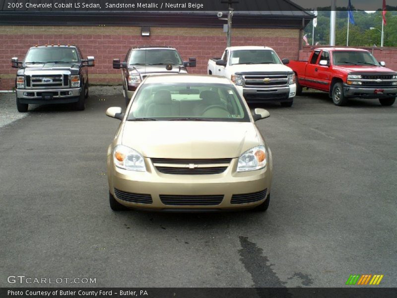 Sandstone Metallic / Neutral Beige 2005 Chevrolet Cobalt LS Sedan