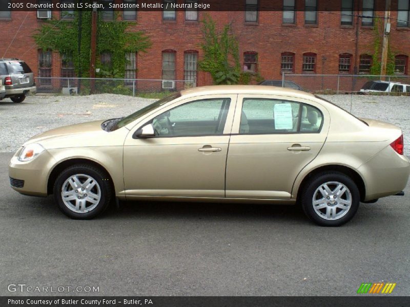 Sandstone Metallic / Neutral Beige 2005 Chevrolet Cobalt LS Sedan