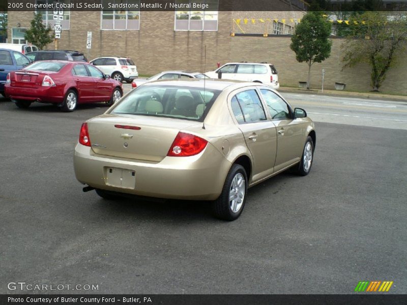 Sandstone Metallic / Neutral Beige 2005 Chevrolet Cobalt LS Sedan