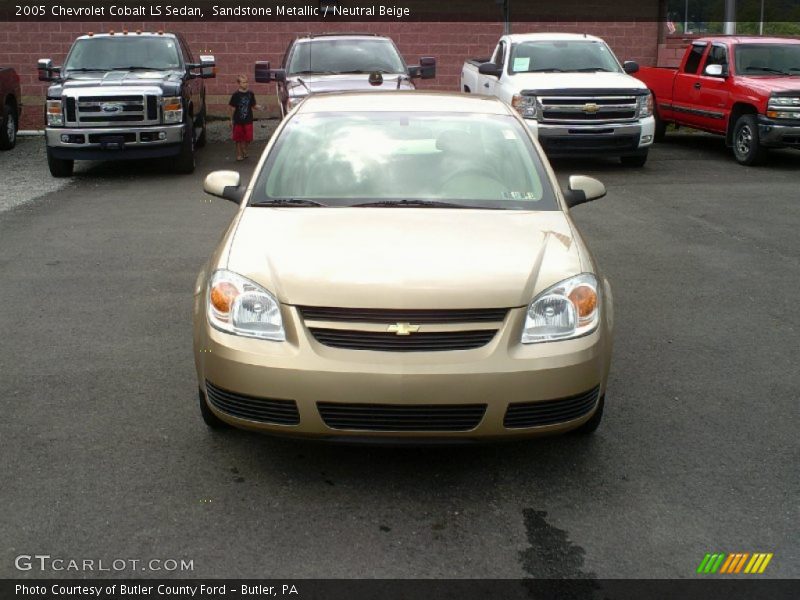 Sandstone Metallic / Neutral Beige 2005 Chevrolet Cobalt LS Sedan