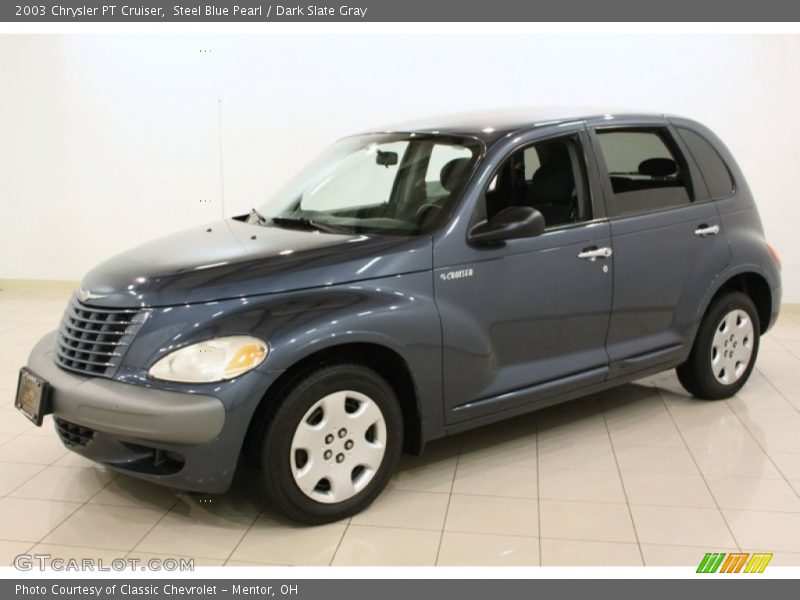 Steel Blue Pearl / Dark Slate Gray 2003 Chrysler PT Cruiser