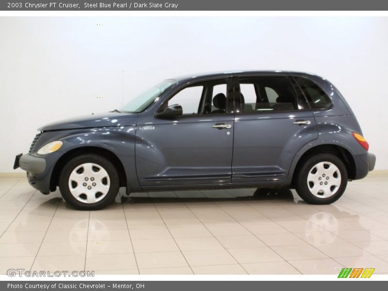 Steel Blue Pearl / Dark Slate Gray 2003 Chrysler PT Cruiser